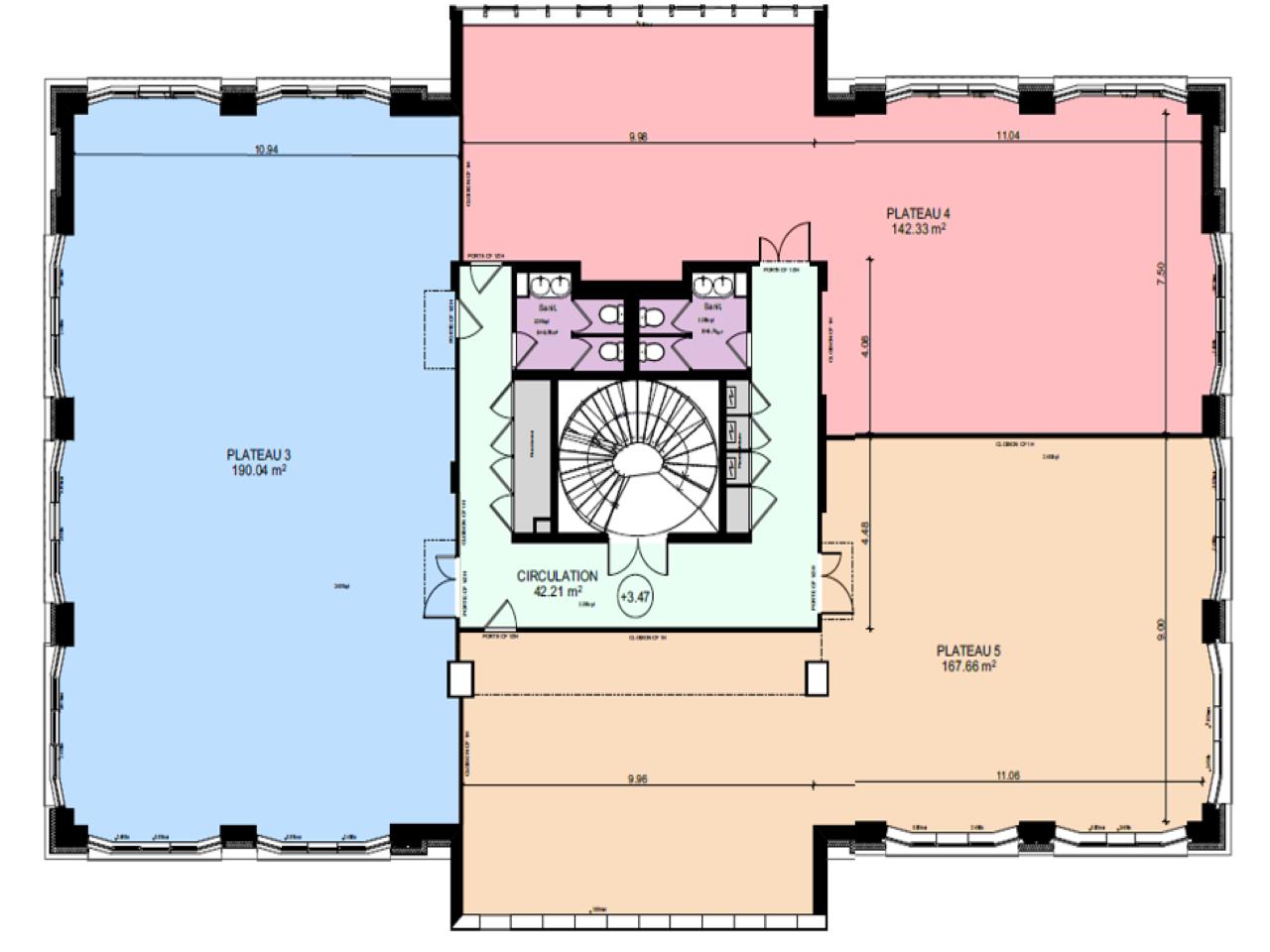 Bureau Saint-Didier-au-Mont-d'Or 1383m² Location bureau Saint-Didier-au-Mont-d'Or Rhône OLBUR2313558 21